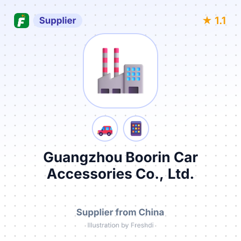 Guangzhou Boorin Car Accessories Co., Ltd. – summary card, no photo uploaded yet