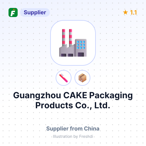 Guangzhou CAKE Packaging Products Co., Ltd. – summary card, no photo uploaded yet