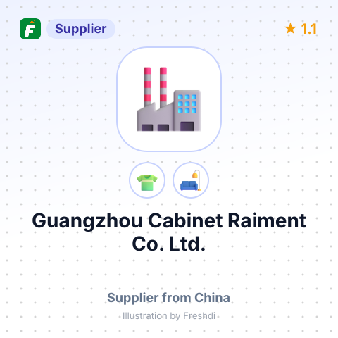 Guangzhou Cabinet Raiment Co. Ltd. – summary card, no photo uploaded yet