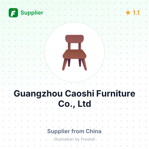 Guangzhou Caoshi Furniture Co., Ltd – summary card, no photo uploaded yet