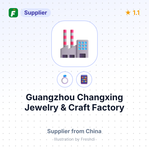 Guangzhou Changxing Jewelry & Craft Factory – summary card, no photo uploaded yet
