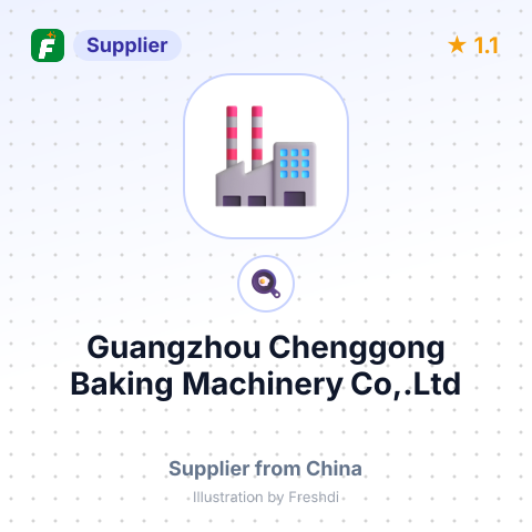 Guangzhou Chenggong Baking Machinery Co,.Ltd – summary card, no photo uploaded yet