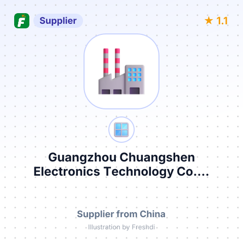 Guangzhou Chuangshen Electronics Technology Co.... – summary card, no photo uploaded yet