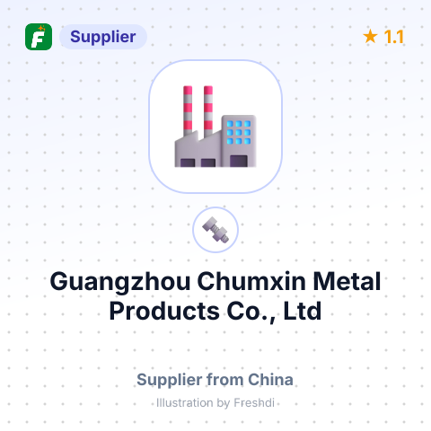 Guangzhou Chumxin Metal Products Co., Ltd – summary card, no photo uploaded yet
