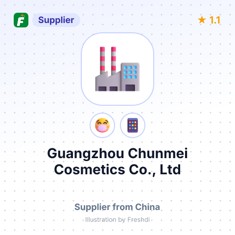 Guangzhou Chunmei Cosmetics Co., Ltd – summary card, no photo uploaded yet