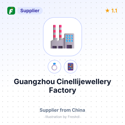 Guangzhou Cinellijewellery Factory – summary card, no photo uploaded yet