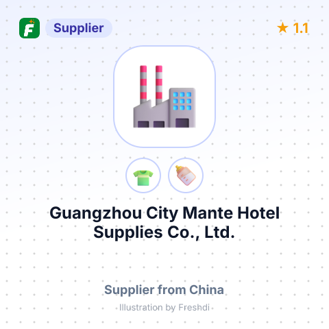 Guangzhou City Mante Hotel Supplies Co., Ltd. – summary card, no photo uploaded yet