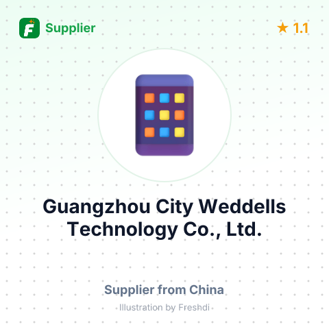 Guangzhou City Weddells Technology Co., Ltd. – summary card, no photo uploaded yet