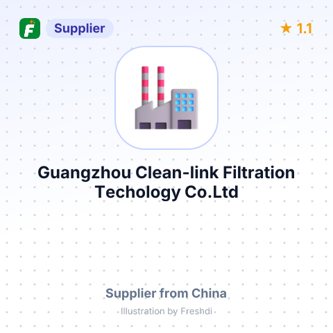 Guangzhou Clean-link Filtration Techology Co.Ltd – summary card, no photo uploaded yet