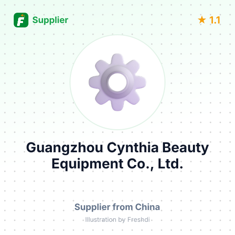Guangzhou Cynthia Beauty Equipment Co., Ltd. – summary card, no photo uploaded yet