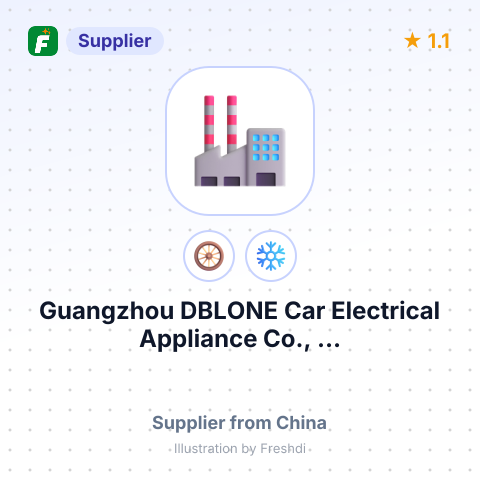 Guangzhou DBLONE Car Electrical Appliance Co., ... – summary card, no photo uploaded yet