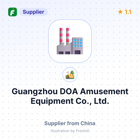 Guangzhou DOA Amusement Equipment Co., Ltd. – summary card, no photo uploaded yet