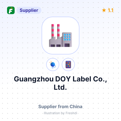 Guangzhou DOY Label Co., Ltd. – summary card, no photo uploaded yet