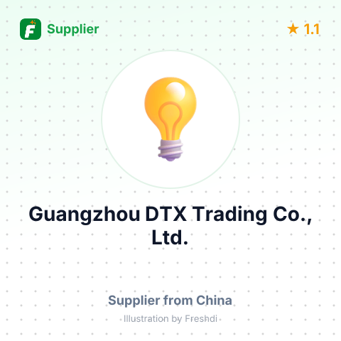 Guangzhou DTX Trading Co., Ltd. – summary card, no photo uploaded yet