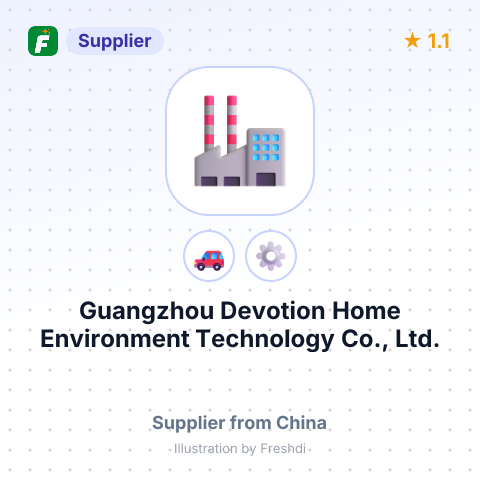 Guangzhou Devotion Home Environment Technology Co., Ltd. – summary card, no photo uploaded yet