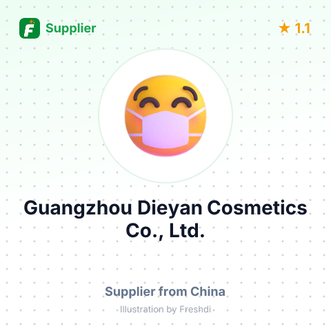 Guangzhou Dieyan Cosmetics Co., Ltd. – summary card, no photo uploaded yet