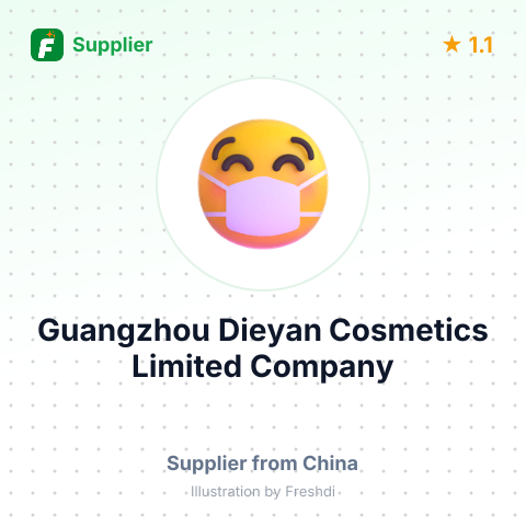 Guangzhou Dieyan Cosmetics Limited Company – summary card, no photo uploaded yet