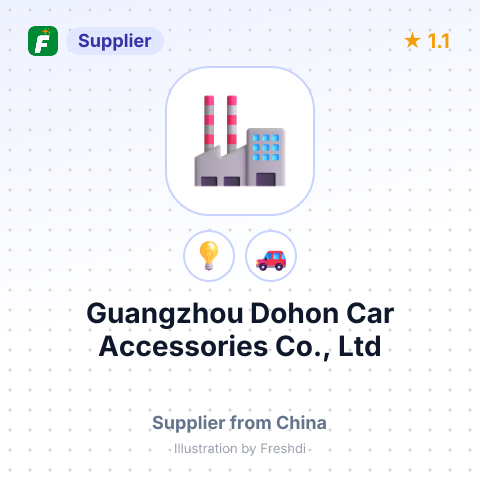 Guangzhou Dohon Car Accessories Co., Ltd – summary card, no photo uploaded yet