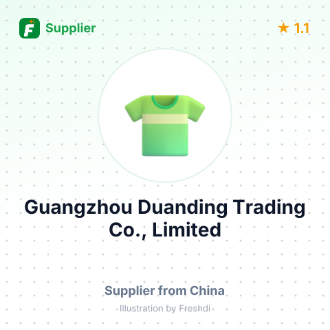 Guangzhou Duanding Trading Co., Limited – summary card, no photo uploaded yet