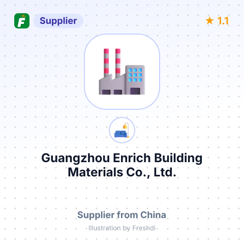 Guangzhou Enrich Building Materials Co., Ltd. – summary card, no photo uploaded yet