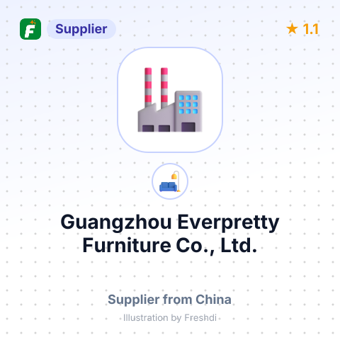 Guangzhou Everpretty Furniture Co., Ltd. – summary card, no photo uploaded yet