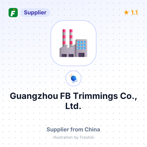 Guangzhou FB Trimmings Co., Ltd. – summary card, no photo uploaded yet