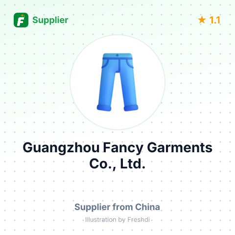 Guangzhou Fancy Garments Co., Ltd. – summary card, no photo uploaded yet