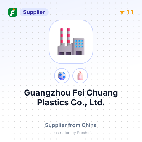 Guangzhou Fei Chuang Plastics Co., Ltd. – summary card, no photo uploaded yet