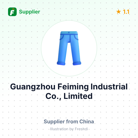 Guangzhou Feiming Industrial Co., Limited – summary card, no photo uploaded yet