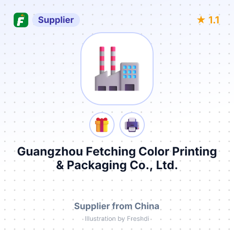 Guangzhou Fetching Color Printing & Packaging Co., Ltd. – summary card, no photo uploaded yet