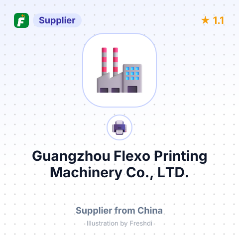 Guangzhou Flexo Printing Machinery Co., LTD. – summary card, no photo uploaded yet