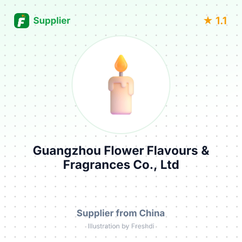 Guangzhou Flower Flavours & Fragrances Co., Ltd  – summary card, no photo uploaded yet