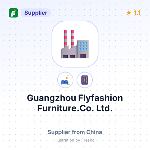 Guangzhou Flyfashion Furniture.Co. Ltd. – summary card, no photo uploaded yet