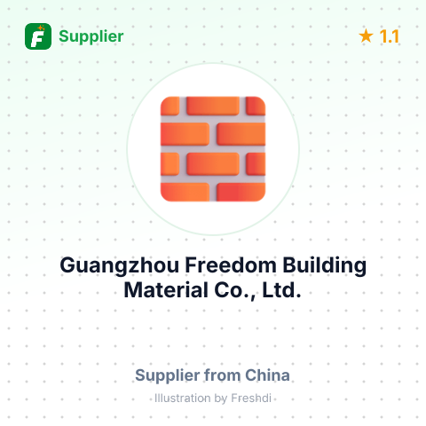 Guangzhou Freedom Building Material Co., Ltd. – summary card, no photo uploaded yet