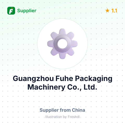 Guangzhou Fuhe Packaging Machinery Co., Ltd. – summary card, no photo uploaded yet