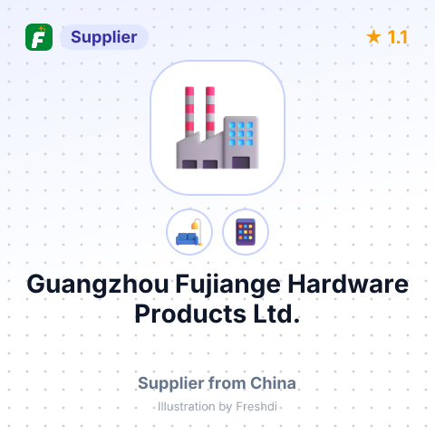 Guangzhou Fujiange Hardware Products Ltd. – summary card, no photo uploaded yet