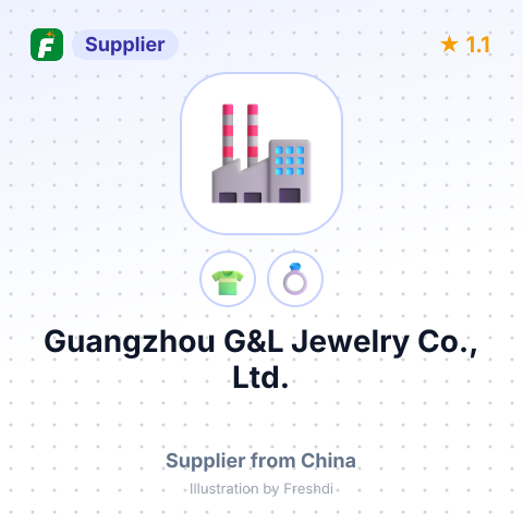Guangzhou G&L Jewelry Co., Ltd. – summary card, no photo uploaded yet