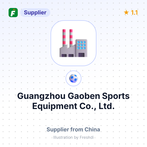 Guangzhou Gaoben Sports Equipment Co., Ltd. – summary card, no photo uploaded yet