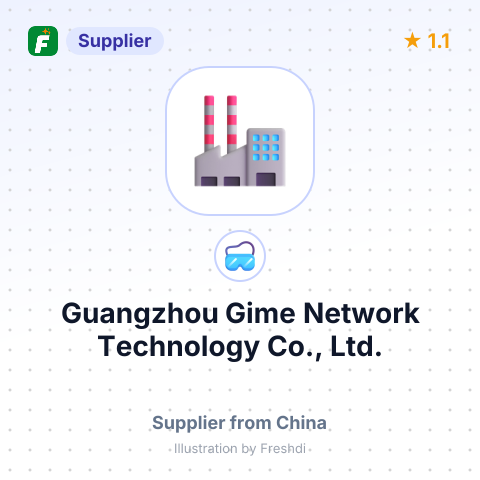 Guangzhou Gime Network Technology Co., Ltd. – summary card, no photo uploaded yet