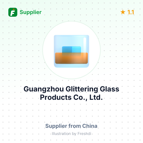Guangzhou Glittering Glass Products Co., Ltd. – summary card, no photo uploaded yet