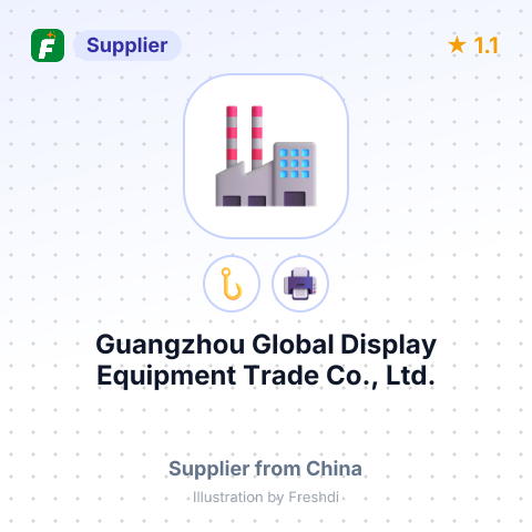 Guangzhou Global Display Equipment Trade Co., Ltd. – summary card, no photo uploaded yet
