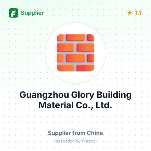 Guangzhou Glory Building Material Co., Ltd. – summary card, no photo uploaded yet