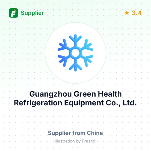 Guangzhou Green Health Refrigeration Equipment Co., Ltd. – summary card, no photo uploaded yet