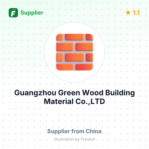 Guangzhou Green Wood Building Material Co.,LTD – summary card, no photo uploaded yet
