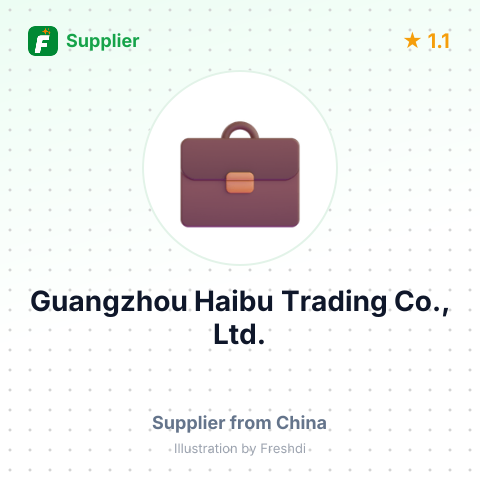 Guangzhou Haibu Trading Co., Ltd. – summary card, no photo uploaded yet