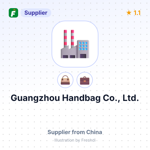 Guangzhou Handbag Co., Ltd. – summary card, no photo uploaded yet