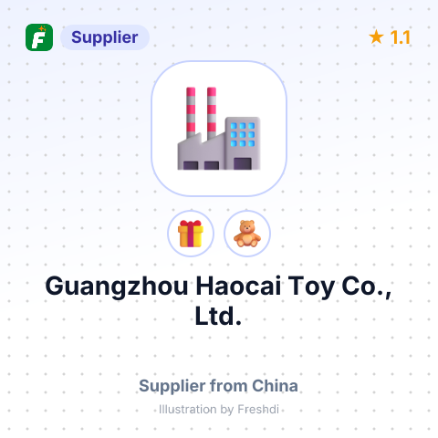 Guangzhou Haocai Toy Co., Ltd. – summary card, no photo uploaded yet
