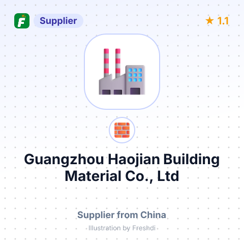 Guangzhou Haojian Building Material Co., Ltd – summary card, no photo uploaded yet