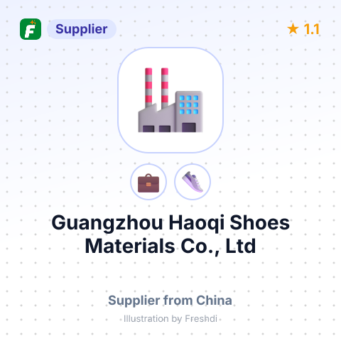 Guangzhou Haoqi Shoes Materials Co., Ltd – summary card, no photo uploaded yet