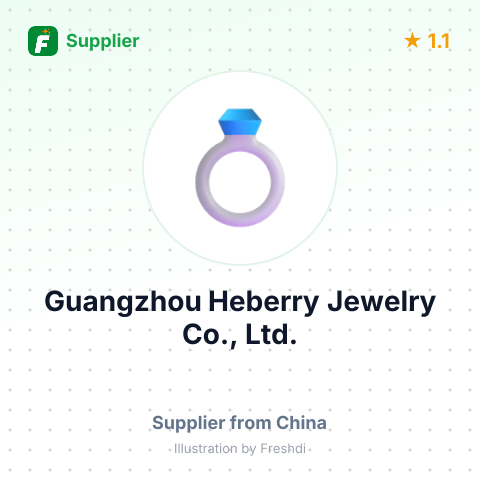 Guangzhou Heberry Jewelry Co., Ltd. – summary card, no photo uploaded yet